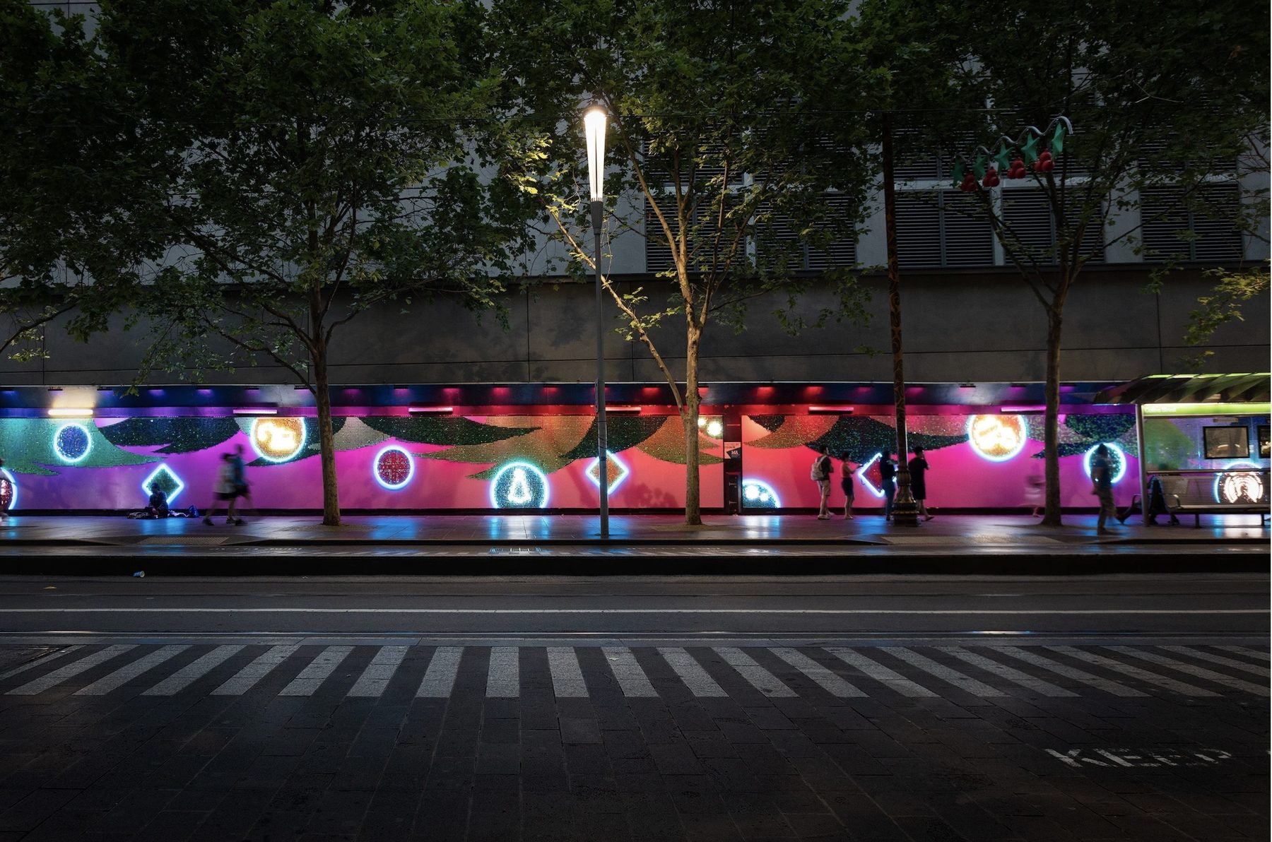 Electric Confetti event signage