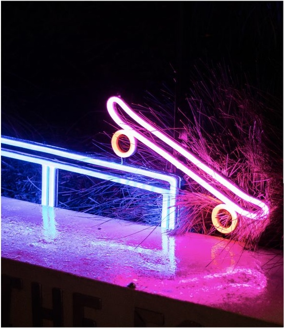 Electric Confetti event signage