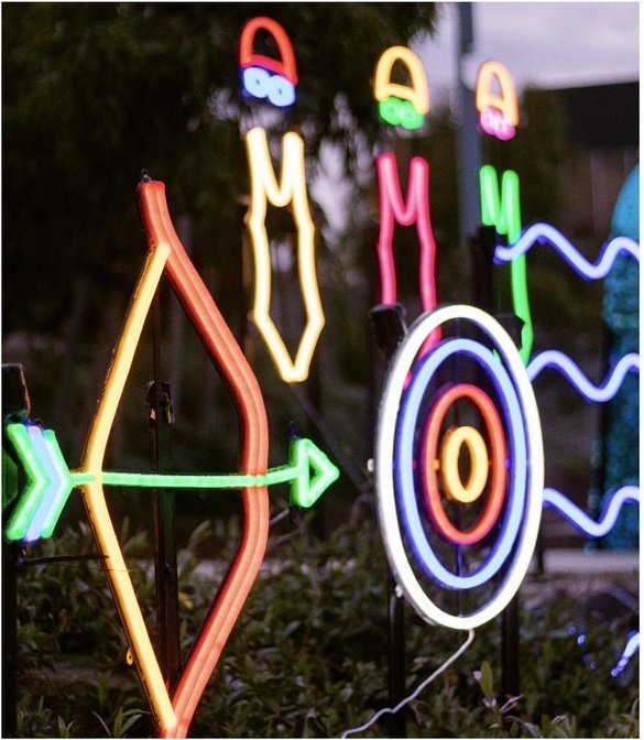 Electric Confetti event signage