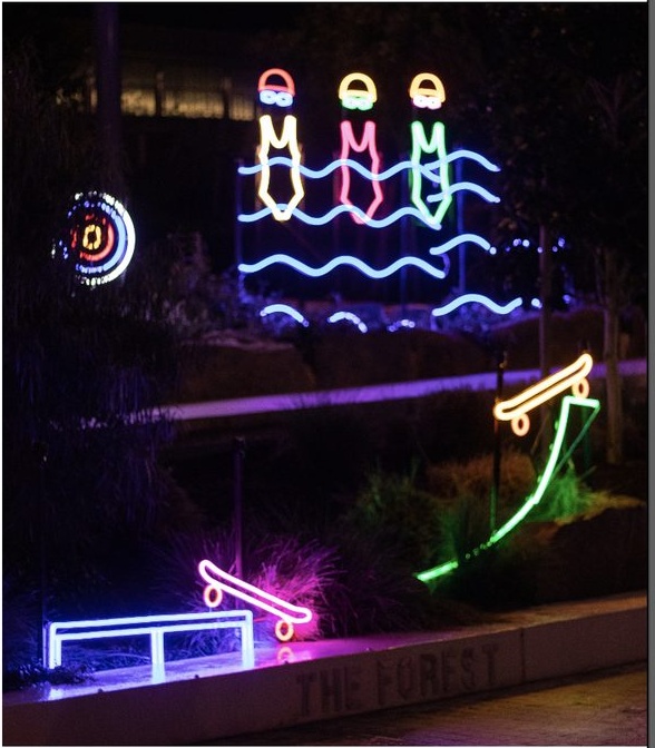Electric Confetti event signage