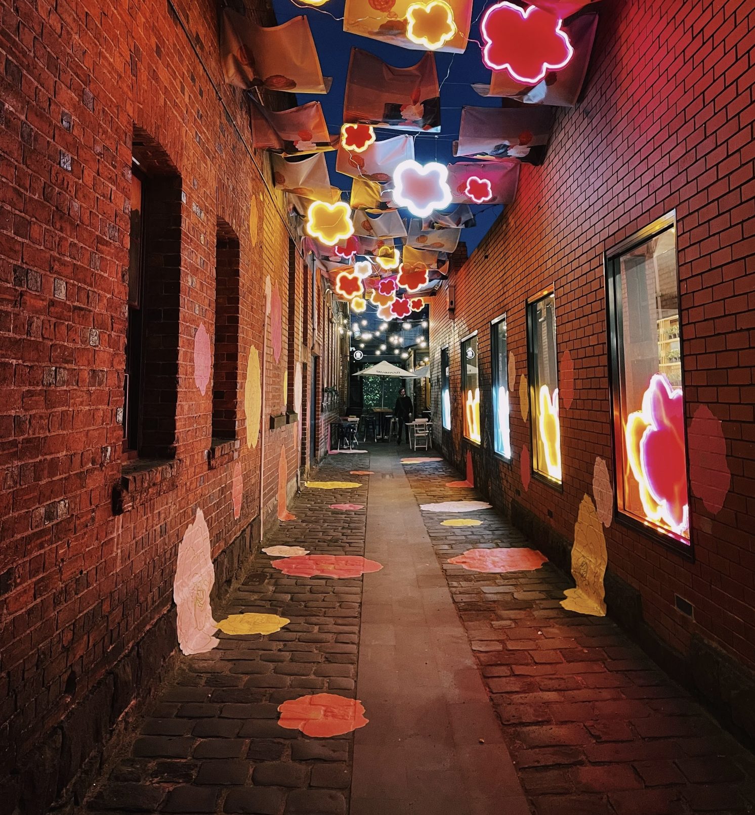 Electric Confetti event signage