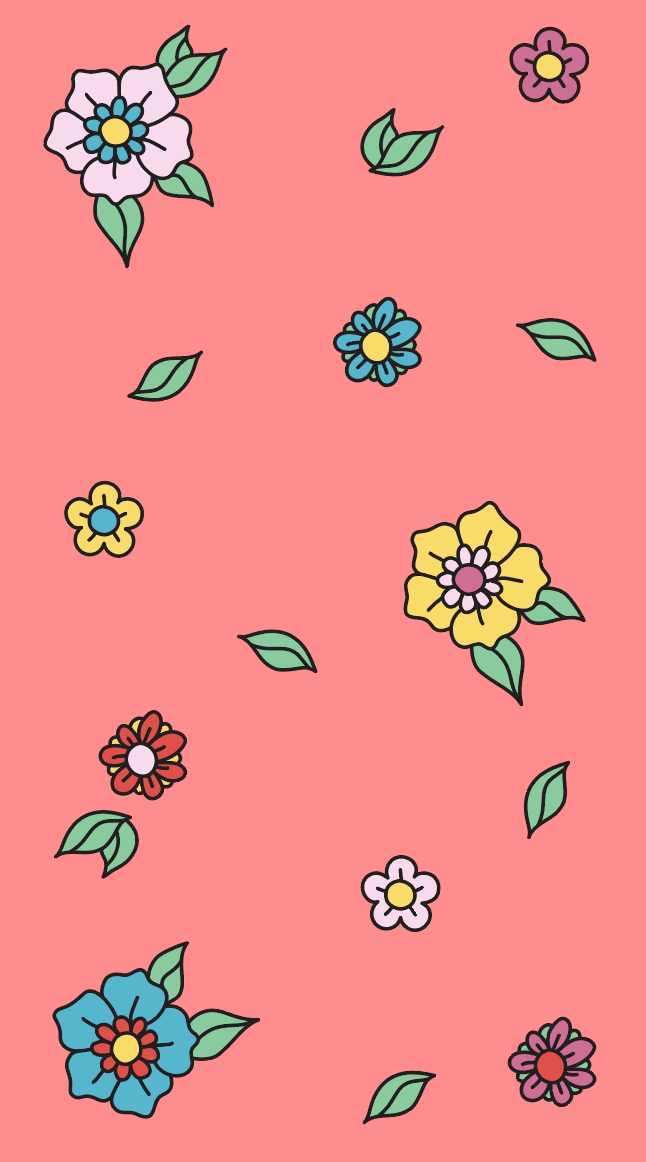 Floral pattern illustration