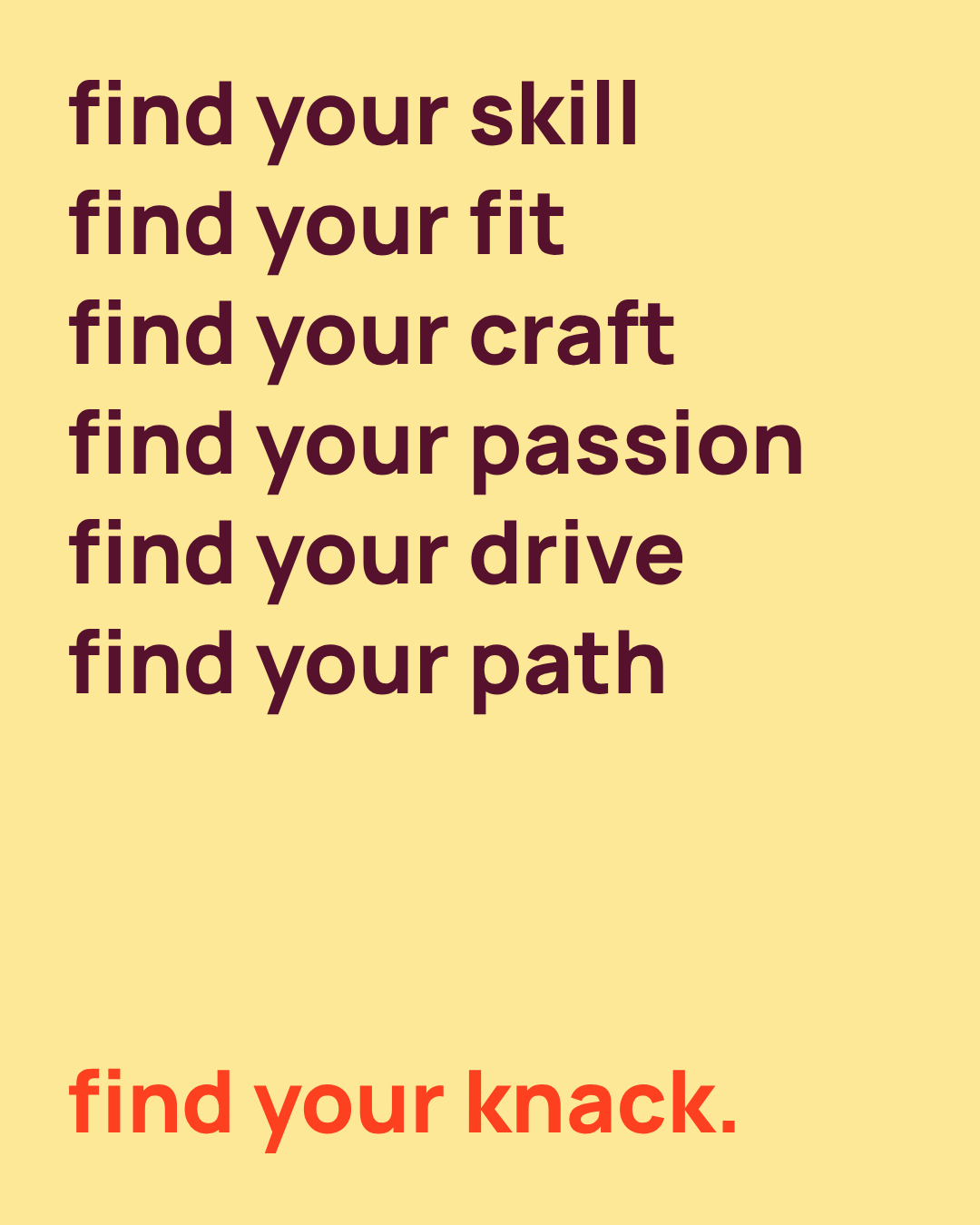 Knack social post