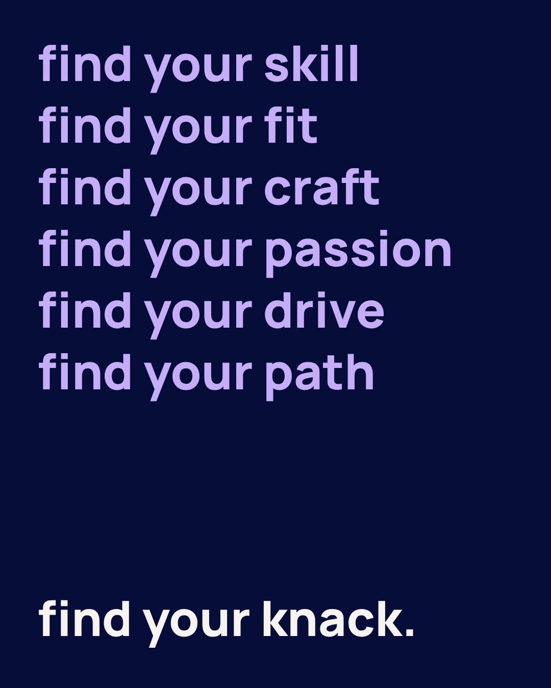 Knack social post